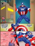  avengers captain_america comic doctor_doom fantastic_four icemanblue male_only marvel steve_rogers victor_von_doom yaoi 