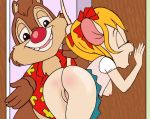  animated chip_&#039;n_dale_rescue_rangers chipmunk dale_(disney) disney furry gadget_hackwrench gif interspecies mouse penis spank vaginal 