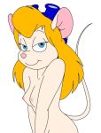  breasts chip_&#039;n_dale_rescue_rangers disney gadget_hackwrench hair rodent tail 