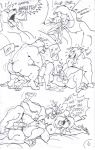  character_request comic doggy_position fellatio monochrome oral series_request tagme threesome vaginal wolfwood 