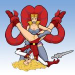  badass bisexuals bosoms breasts calibos entrapta evil_smile filmation grope hair he-man_and_the_masters_of_the_universe lipstick masters_of_the_universe no_panties princess_adora pussy she-ra she-ra_princess_of_power spread_legs uncensored you_gonna_get_raped 