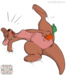 carrot carrot_dildo dark_nek0gami disney improvised_sex_toy kanga winnie_the_pooh
