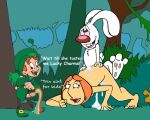 brandy_and_mr._whiskers crossover cum doggy_position family_guy fantasy leprechaun lois_griffin lucky_(lucky_charms) lucky_charms mascots mr._whiskers orgasm trix_(cereal) trix_rabbit