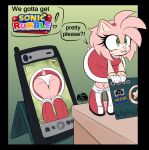  amy_rose expression fanart game green_eyes hedgehog_girl mobian_(species) pink_hair sonic_(series) sonic_the_hedgehog_(series) 