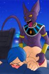 beerus bitch blue_eyes blue_hair bulma bulma_brief cheating_(relationship) closed_eyes completely_nude doggy_position dragon_ball dragon_ball_super hooker nude panties pervert pervert_female pink_panties setthh98 sex sex_from_behind submission submissive_female vaginal