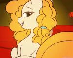  anus ass earth_pony friendship_is_magic from_behind gif haltie looking_back my_little_pony pear_butter_(mlp) penis pussy smile 