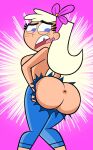  1girl 1girl aged_up anus ass chloe_carmichael cndhpr dat_ass edit grimphantom nickelodeon ripped_clothing ripped_pants straight_hair tagme teen the_fairly_oddparents torn_clothes 
