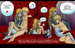 after_sex breasts comic dialogue handjob link midna nintendo rosemei_(artist) the_legend_of_zelda twili twilight_princess