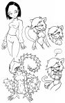 aeris_(vg_cats) breasts code_lyoko favorites feline feline_humanoid furry horridus image_comics pink_fur pussy retal4 sara_hill savage_dragon vg_cats webcomic yumi_ishiyama