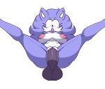  1boy 1girl anthro anus areola balls big_breasts big_penis friday_night_funkin from_behind holding pussy sega sex sonic.exe sonic.exe_(series) sweat thick_ass wacky_(danicorelove) worried 