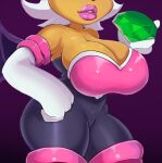  1girl bat_wings big_breasts breasts clothed_female cranihum female_focus female_only gloves lips mature mature_female rouge_the_bat sega short_stack shortstack skin_tight solo_female solo_focus sonic_*(series) sonic_the_hedgehog_(series) tagme thick_lips thick_thighs thighs tight_clothing video_game_character video_game_franchise wide_hips 
