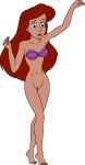  bottomless disney no_makeup princess_ariel standing the_little_mermaid 
