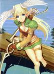  1girl arrow arrow_and_bow art bow elf pointy_ears solo tagme weapon 
