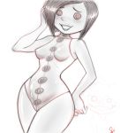  coraline fluffy fluffy_(artist) hips milf mole other_mother smile 