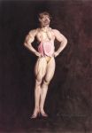  1girl andreas_raufeisen_(artist) female female_only muscle solo 