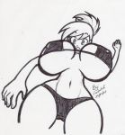 big_breasts bikini breasts foster&#039;s_home_for_imaginary_friends frankie_foster garabatoz nipples pussy tall underboob