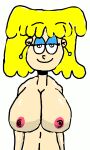 breasts female_only lori_loud nipples solo_female the_loud_house