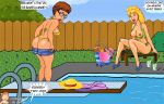  ass breasts erect_nipples glasses high_heels king_of_the_hill luanne_platter peggy_hill shorts thighs thong 