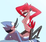  1girl 2020 absurd_res anthro anthro_on_anthro avian bird blue_background blue_jay blush cardinal_(bird) cartoon_network corvid cowgirl_position dr._pizza_boi duo female_on_top female_penetrated from_front_position hands_behind_head happy happy_sex high_res jay_(bird) male male/female male_on_bottom male_penetrating male_penetrating_female margaret_smith_(regular_show) mordecai_(regular_show) new_world_jay on_bottom on_top oscine passerine penetration penile penile_penetration penis_in_pussy regular_show sex simple_background vaginal vaginal_penetration 