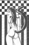  ass comic horny_tails monochrome richard_moore_(artist) tail 