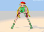 1_human 1female 1girl 360_view 3d animated ass bent_over beret blonde_hair braid breasts cammy_white capcom female_human female_only gif hair hat headgear hentaikid human human_only leotard lipstick long_hair loop nipples pussy solo standing street_fighter streetfighter twin_braids