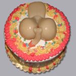 anus ass cake_(food) food frosting inanimate penis picture