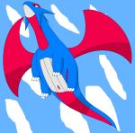  jukain ms_paint pokemon salamence tagme tail wings 