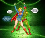 bondage chained chains dc_comics fingering fingering_pussy imminent_rape kryptonian kryptonite kryptonite_man supergirl supergirl2006 superman_(series)