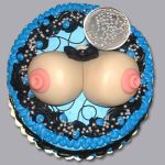 breasts cake_(food) food frosting inanimate light-skinned nipples picture