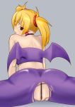  @ma? aq_interactive arcana_heart ass atlus blush censored choker decensor_request demon_girl examu lilica_felchenerow looking_back pointy_ears pussy succubus tomatto_(@ma!) torn_clothes wings 