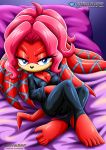  archie_comics bbmbbf cleavage feet full_body lien-da mobius_unleashed palcomix sega smile sonic_(series) sonic_the_hedgehog_(series) 