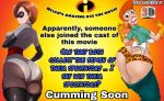  big_ass big_breasts dexter&#039;s_laboratory dexter&#039;s_mom edit helen_parr huge_ass milf movie movie_poster poster text the_incredibles 