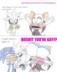 breasts rouge_the_bat silver_the_hedgehog sonic_(series) sonic_the_hedgehog speaking tagme text 