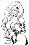  battle_chasers buzz red_monika tagme 