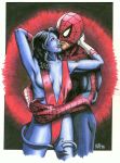 cropped_legs exiles marvel nocturne rot_(artist) spider-man x-men 
