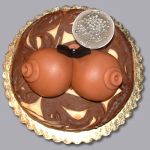 breasts cake_(food) food frosting inanimate picture suggestive_food