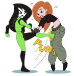  cuntbusting gloves kick kim_possible kimberly_ann_possible shego 