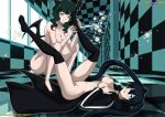  2girls big_breasts black_rock_shooter black_rock_shooter_(character) boots dead_master female female_only palcomix yuri yuri_haven 