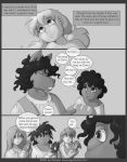 comic jay_naylor monochrome tagme the_adventures_of_huckleberry_ann