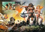 conan conan_the_barbarian female human male muscle no_sex partially_clothed
