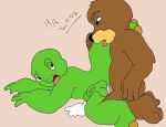 2002 2boys anal_penetration bear bear_(franklin) cum franklin franklin_(series) rave_roo turtle