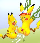 ashchu lando nintendo pikachu pokemon 
