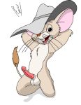  disney erection furry jake_(the_rescuers) kthanid kthanid_(artist) nude penis rave_roo the_rescuers the_rescuers_down_under white_background 