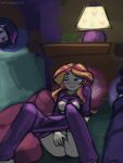  bedroom biting_lip breasts equestria_girls fingering fingering_pussy friendship_is_magic indoors lip_bite lumineko my_little_pony no_bra no_panties pajama_pants pajamas pajamas_pull pants_pulled_down partially_clothed pussy sunset_shimmer sunset_shimmer_(eg) twilight_sparkle twilight_sparkle_(mlp) 