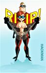  bob_parr boots breasts erect_nipples hackman23 helen_parr hypnotized shaved_pussy the_incredibles thighs torn_bodysuit torn_clothes 