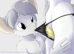 blue_eyes furry jay_naylor mouse panty_pull pubic_hair tagme
