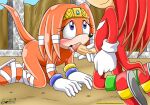  bbmbbf knuckles_the_echidna mobius_unleashed palcomix sega tikal_the_echidna 