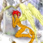  furry solo tombstone wings zen_(artist) 