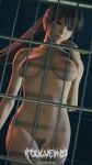  alluring big_breasts completely_nude dead_or_alive female_abs foulveins kasumi kasumi_(doa) kunoichi nipples nude pool_fence posing pussy tecmo voluptuous 
