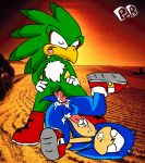  jet_the_hawk perverted_bunny sonic sonic_riders sonic_team sonic_the_hedgehog yaoi 